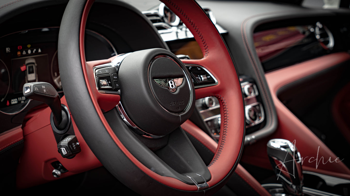 Bentley Bentayga White - Private Chauffeur Service.