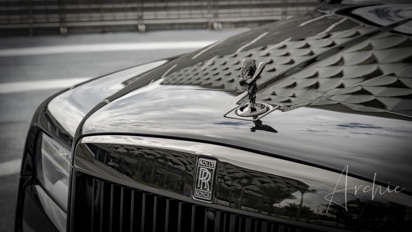 Rolls-Royce Cullinan Black Badge - Private Chauffeur Service.