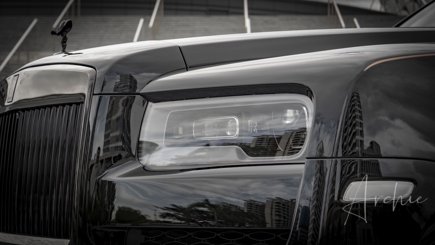 Rolls-Royce Cullinan Black Badge - Private Chauffeur Service.