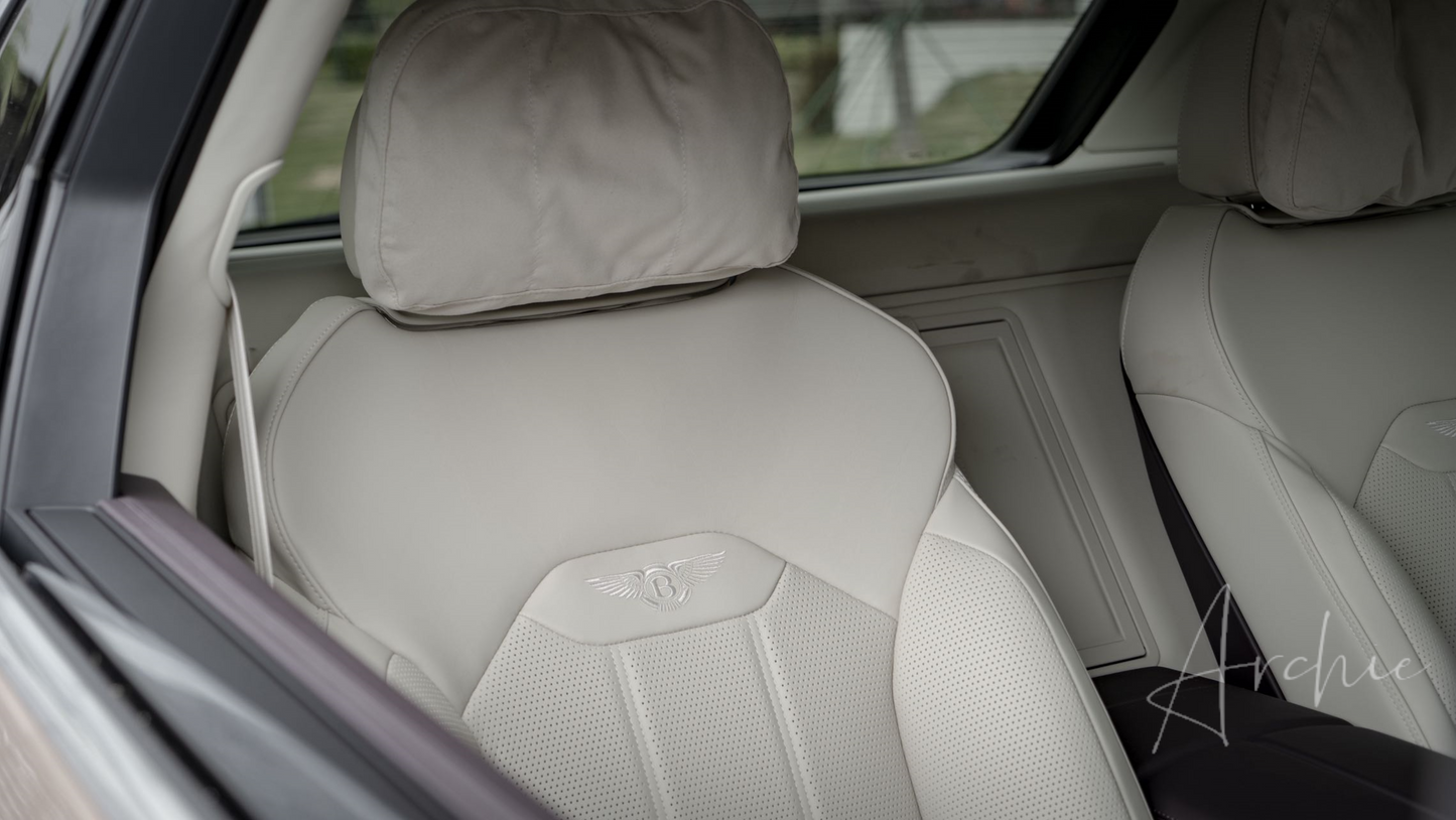 Bentley Bentayga Gold - Private Chauffeur Service.