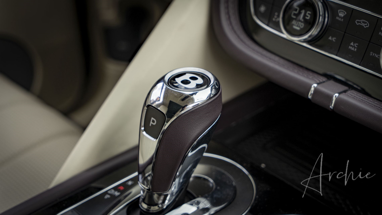 Bentley Bentayga Gold - Private Chauffeur Service.